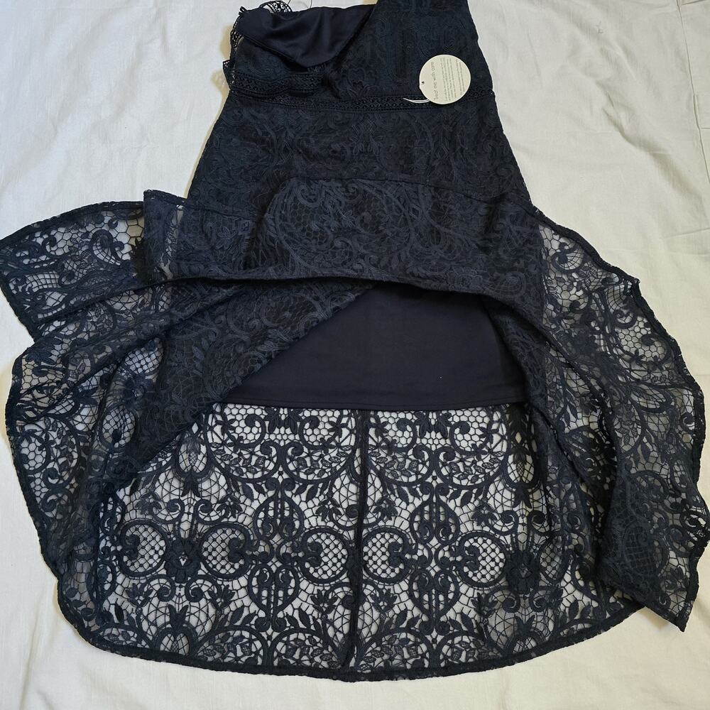 NWT 2 Sisters Women's Lace Mermaid Dress Sz 6 Romantic Goth‎ Prom Wedding Y2k - Picture 7 of 11
